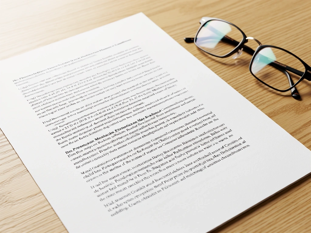 Professional research documentation